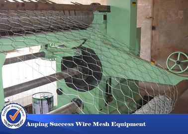China El PVC cubrió la máquina hexagonal de la malla de alambre para la operación fácil 4.6T de las jaulas proveedor