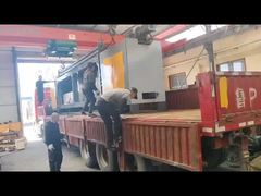 el PVC galvanizado 100x120m m cubrió Gabion que hacía la máquina 22kw