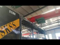 Máquina de malla de gabión de alta capacidad con vía de envío o entrega ferroviaria 160-225M/H